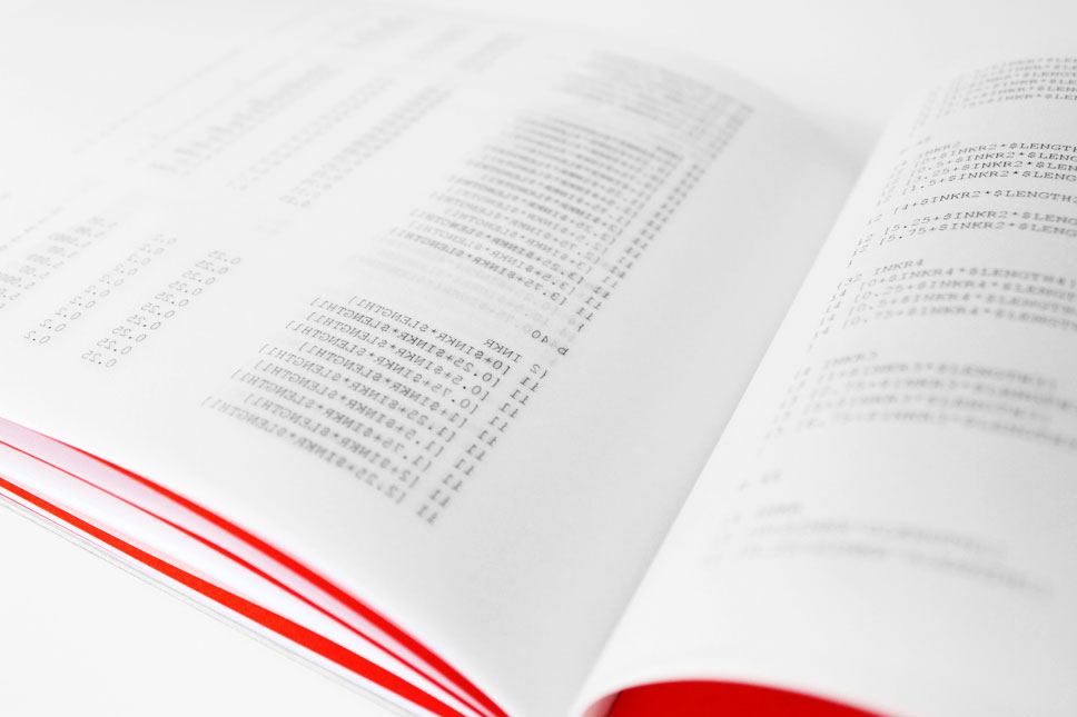 — Every code page reveals its unique superimposition — Every code page reveals its unique superimposition